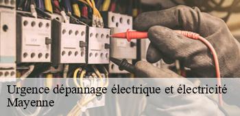 Urgence dépannage électrique et électricité 53 Mayenne  AS renovation