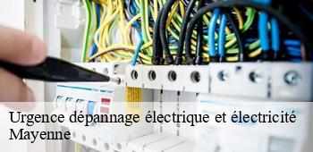 Urgence dépannage électrique et électricité 53 Mayenne  AS renovation