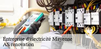 Entreprise d'électricité 53 Mayenne  AS renovation