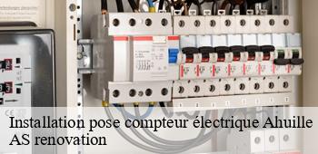 Installation pose compteur électrique  ahuille-53940 AS renovation