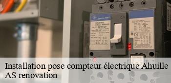 Installation pose compteur électrique  ahuille-53940 AS renovation