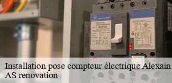 Installation pose compteur électrique  alexain-53240 AS renovation