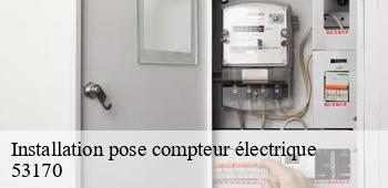 Installation pose compteur électrique  arquenay-53170 AS renovation