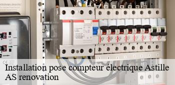 Installation pose compteur électrique  astille-53230 AS renovation