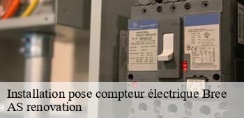 Installation pose compteur électrique  bree-53150 AS renovation