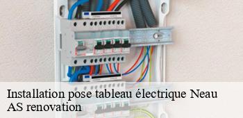 Installation pose tableau électrique  neau-53150 AS renovation