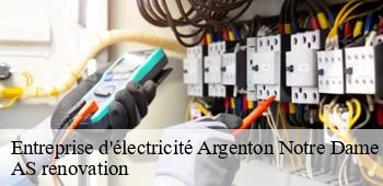 Entreprise d'électricité  argenton-notre-dame-53290 AS renovation