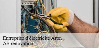 Entreprise d'électricité  aron-53440 AS renovation