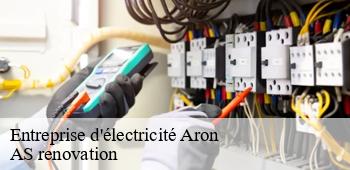 Entreprise d'électricité  aron-53440 AS renovation