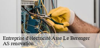 Entreprise d'électricité  asse-le-berenger-53600 AS renovation