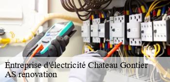 Entreprise d'électricité  chateau-gontier-53200 AS renovation