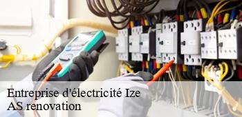 Entreprise d'électricité  ize-53160 AS renovation