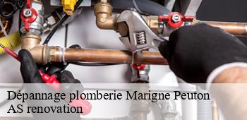 Dépannage plomberie  marigne-peuton-53200 AS renovation