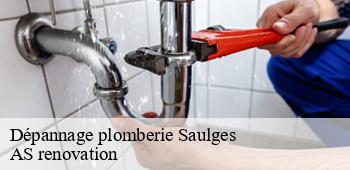 Dépannage plomberie  saulges-53340 AS renovation