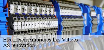 Electricien  ambrieres-les-vallees-53300 AS renovation