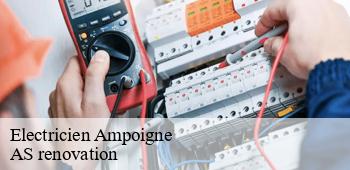 Electricien  ampoigne-53200 AS renovation