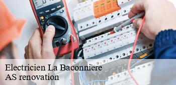 Electricien  la-baconniere-53240 AS renovation