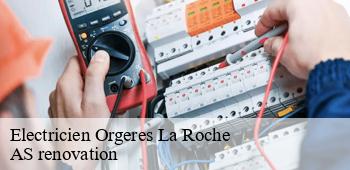 Electricien  orgeres-la-roche-53140 AS renovation