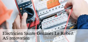 Electricien  sainte-gemmes-le-robert-53600 AS renovation