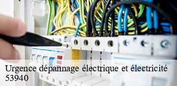 Urgence dépannage électrique et électricité  ahuille-53940 AS renovation