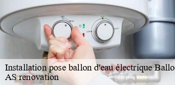 Installation pose ballon d'eau électrique  ballots-53350 AS renovation