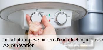 Installation pose ballon d'eau électrique  livre-53400 AS renovation